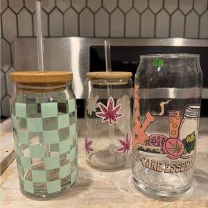 GLASS TUMBLERS